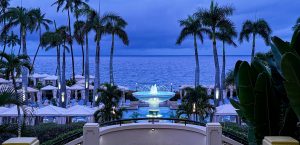 Four Seasons Maui View At Night