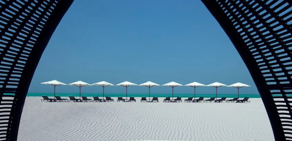 Beach St Regis Saadiyat Island Resort Beach With Cabana