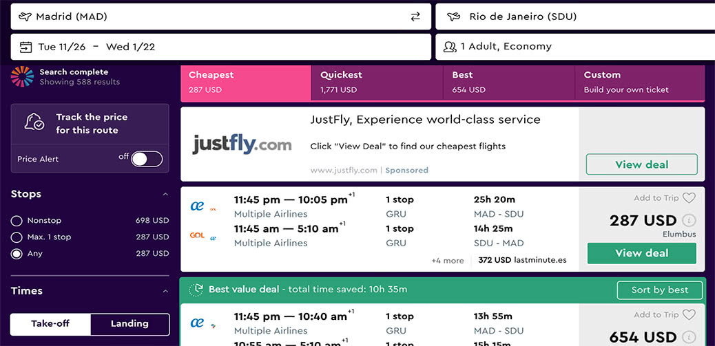 Mistake Fare To Rio de Janeiro With A 62% Discount!