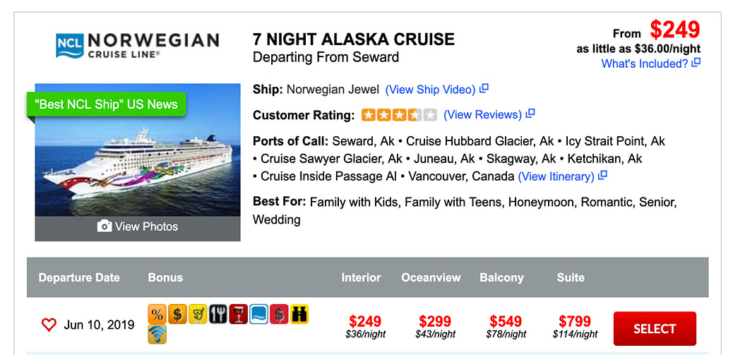 How To Find Cheap Repositioning Cruises From $36 Per Night!