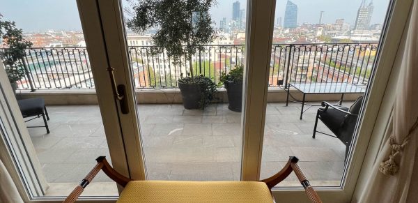 Palazzo Parigi Milan View From Suite