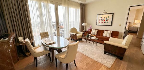 Palazzo Parigi Milan Suite Living Room