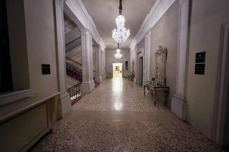 Palatial Corridors Leading To Rooms At San Clemente Palace Kempinski Venice