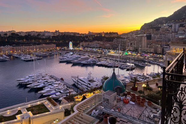 Hôtel Hermitage Monte-Carlo View From Room