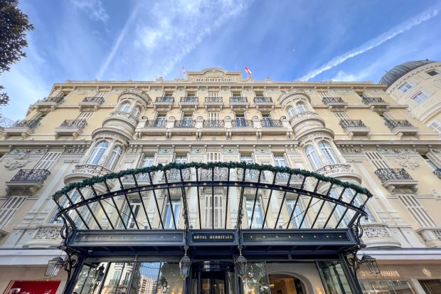 Hôtel Hermitage Monte-Carlo Entrance