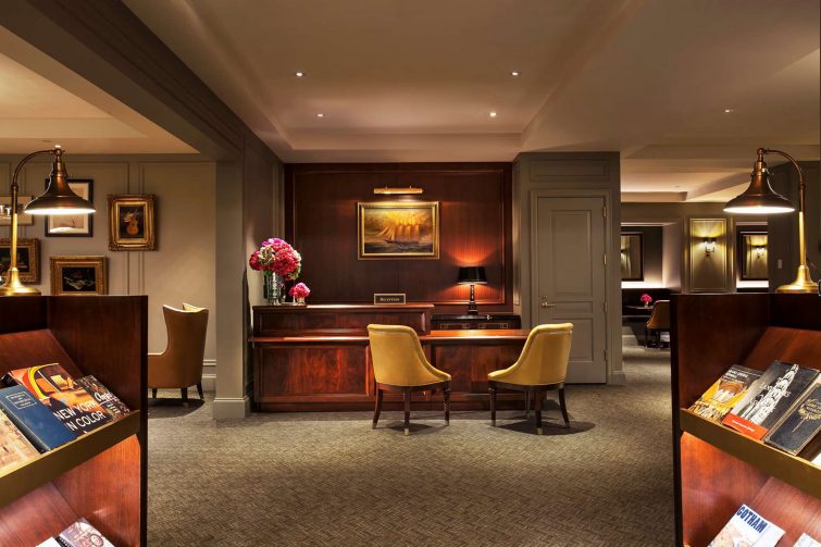 InterContinental New York Barclay Club Lounge Entrance