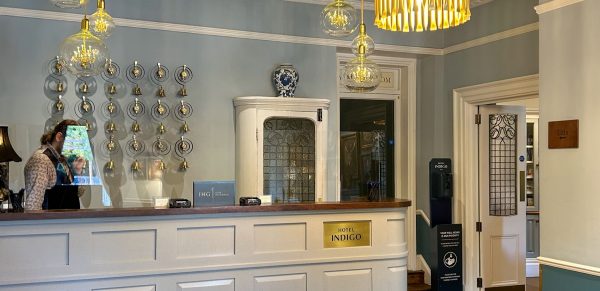 Indigo Bath Reception Desk