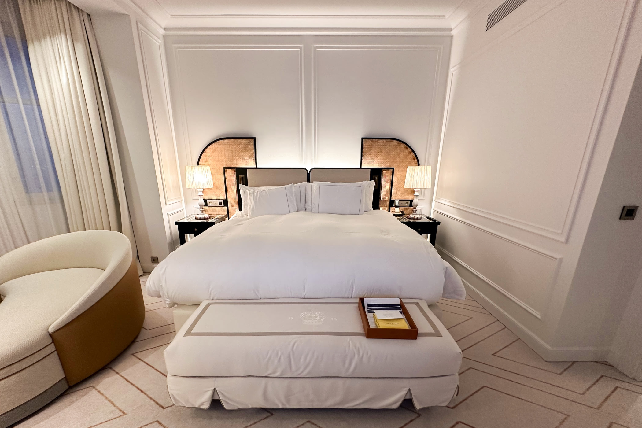 Carlton Cannes, France Suite Bedroom