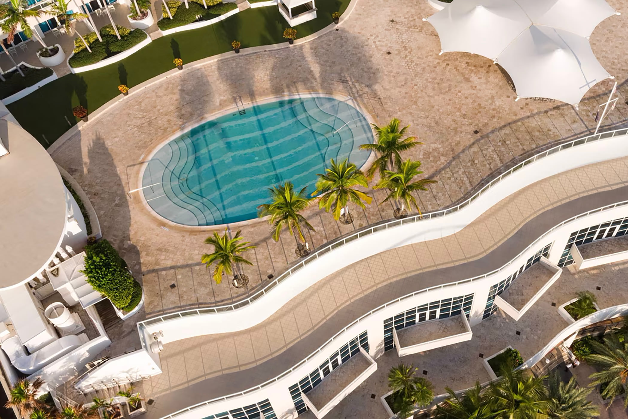 Ritz-Carlton, Fort Lauderdale Pool From Above