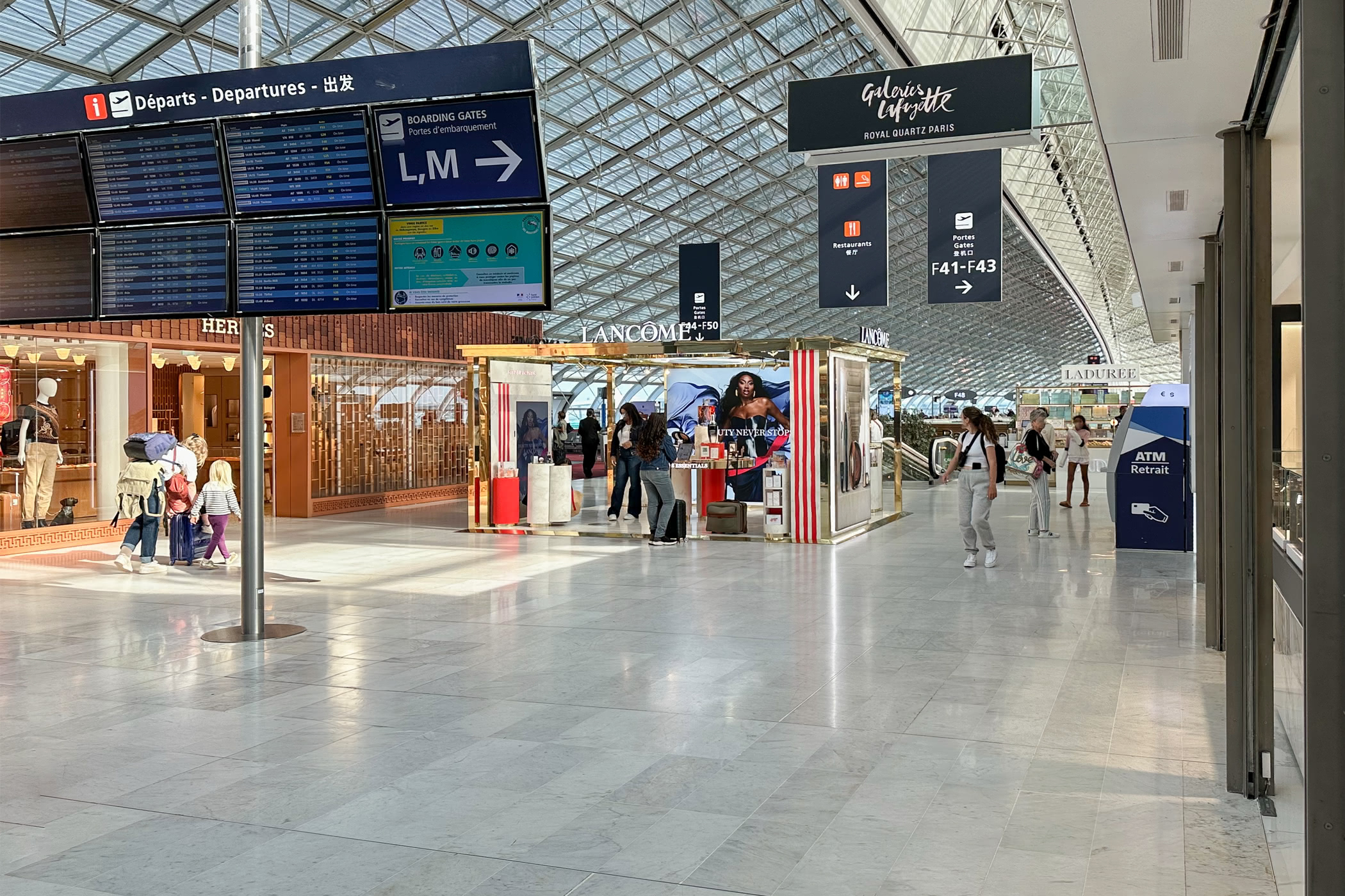 Paris Charles de Gaulle T2 Departures