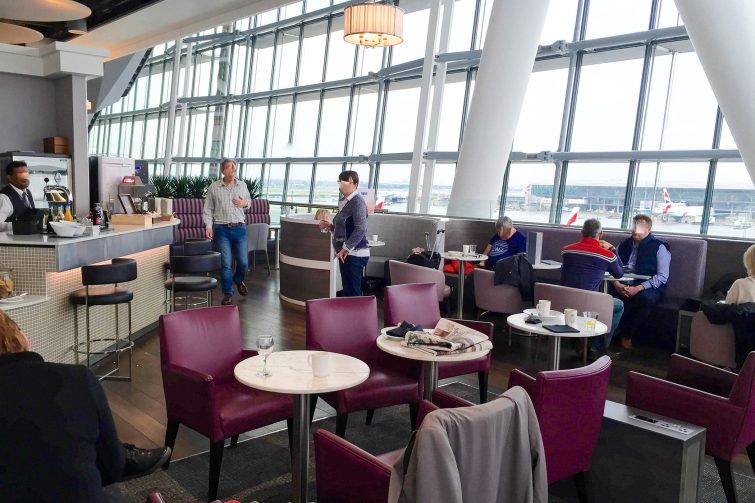 Aspire Airport Lounge Heathrow Terminal 5 Bar