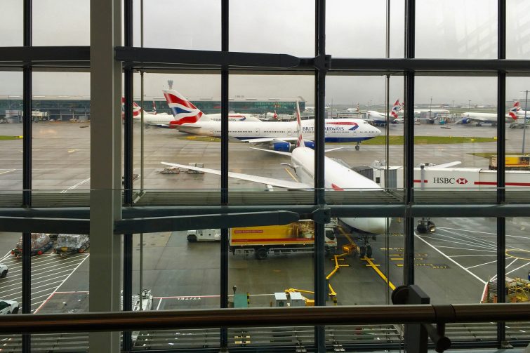 Aspire Airport Lounge Heathrow Terminal 5 View