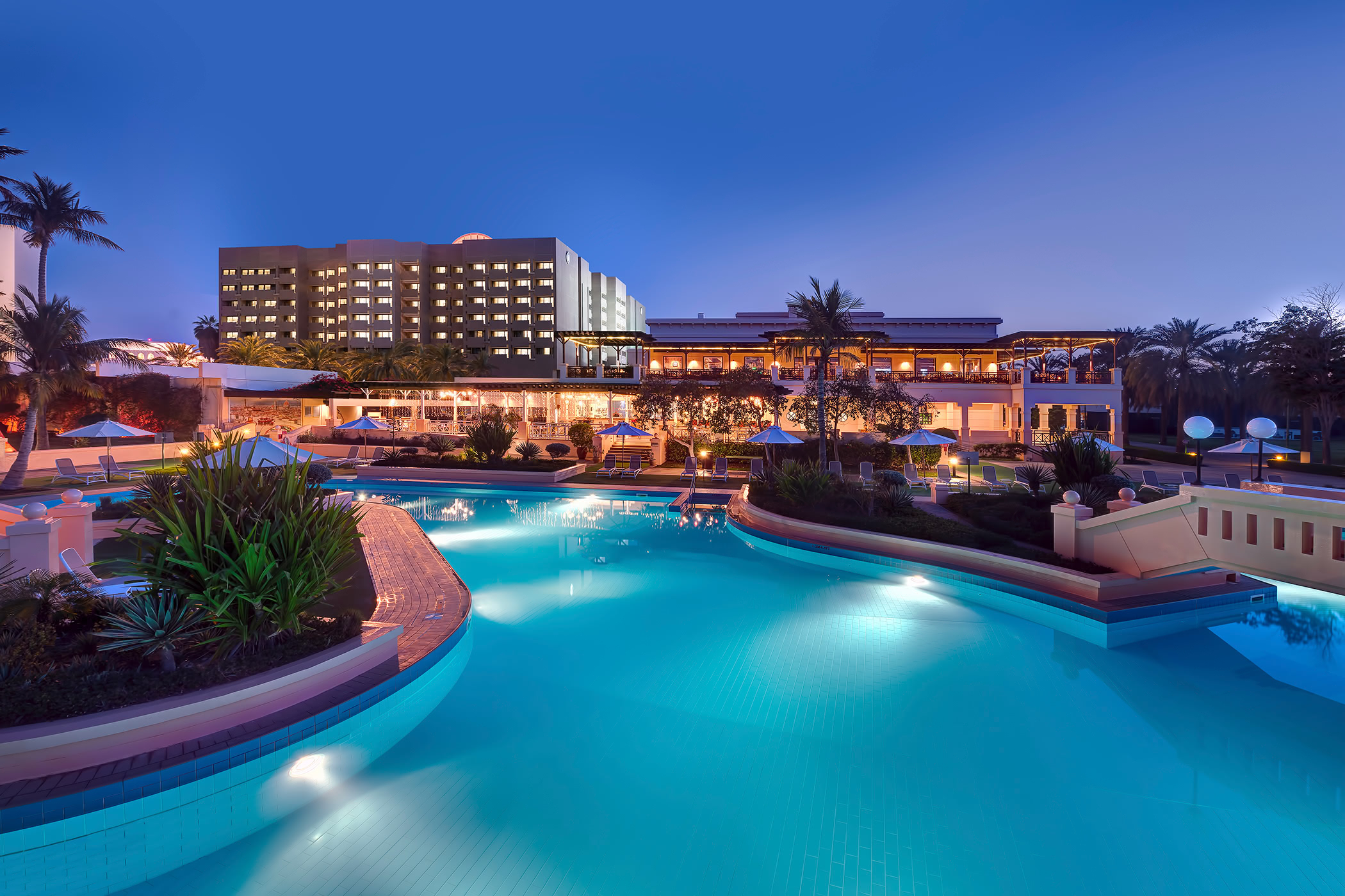 InterContinental Muscat At Night