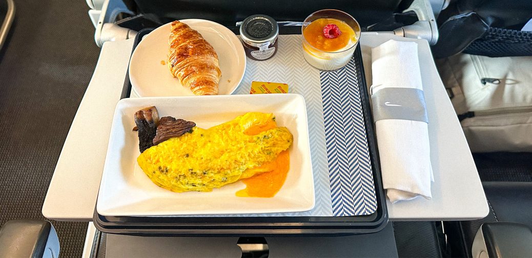 Review British Airways Club Europe Breakfast