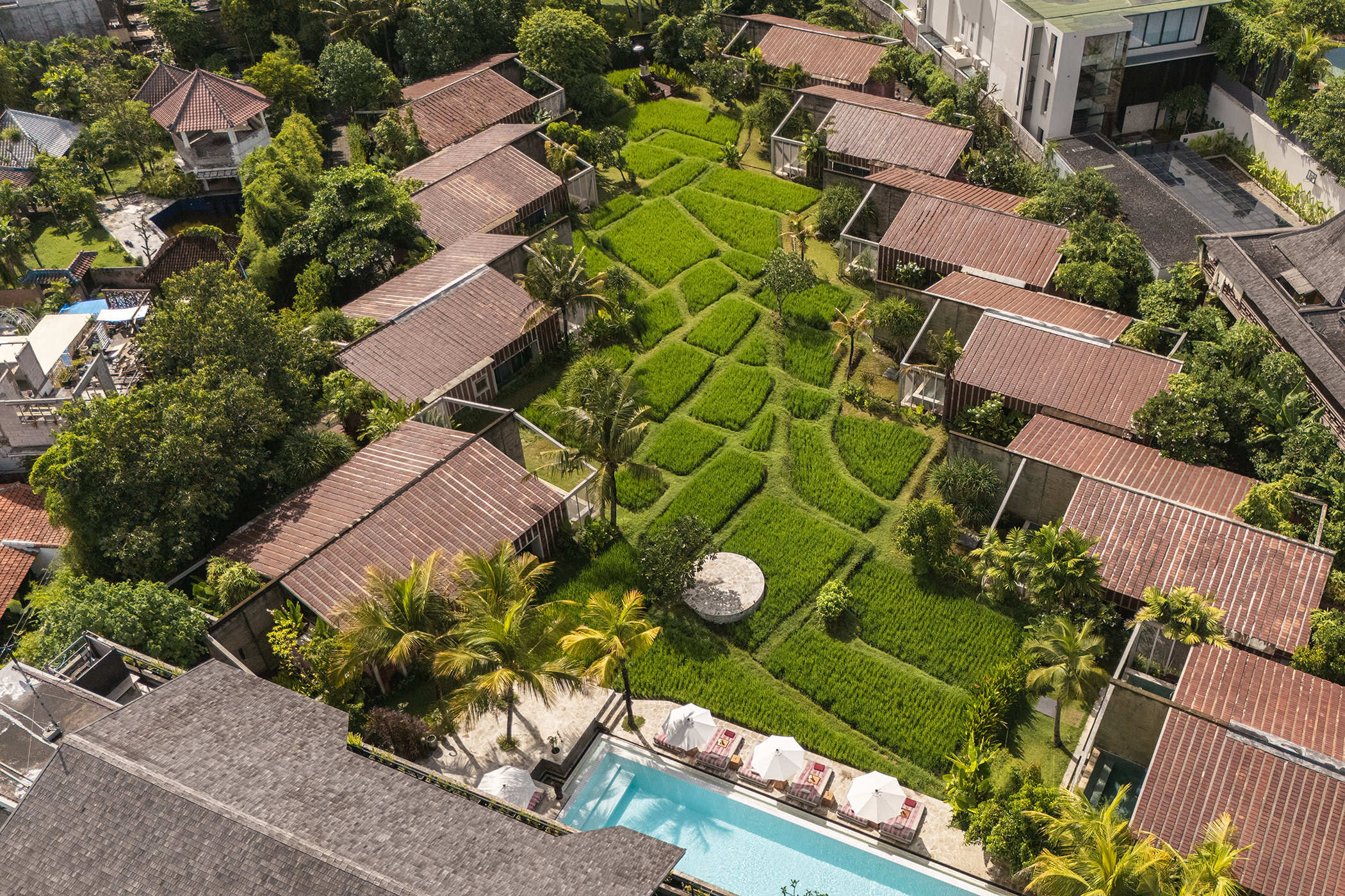 Shore Amora Canggu From Above