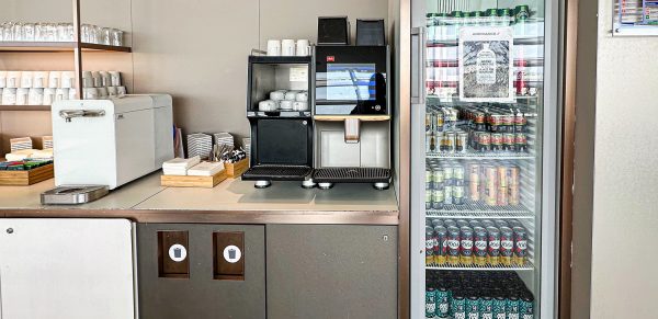 Air France Airport Lounge Drinks