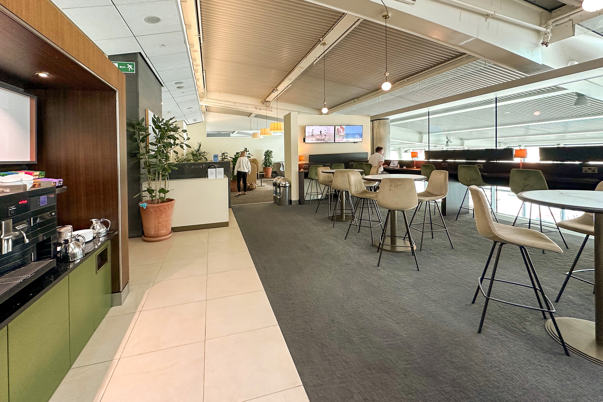 British Airways Galleries Airport Lounge Stools