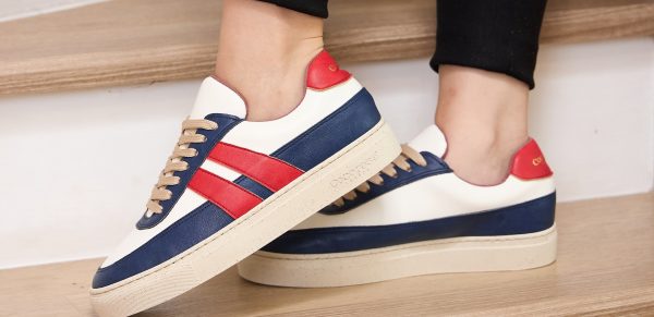 Cocorose London Vegan Stripe Trainers