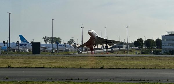 French Concorde At Paris CDG Airport