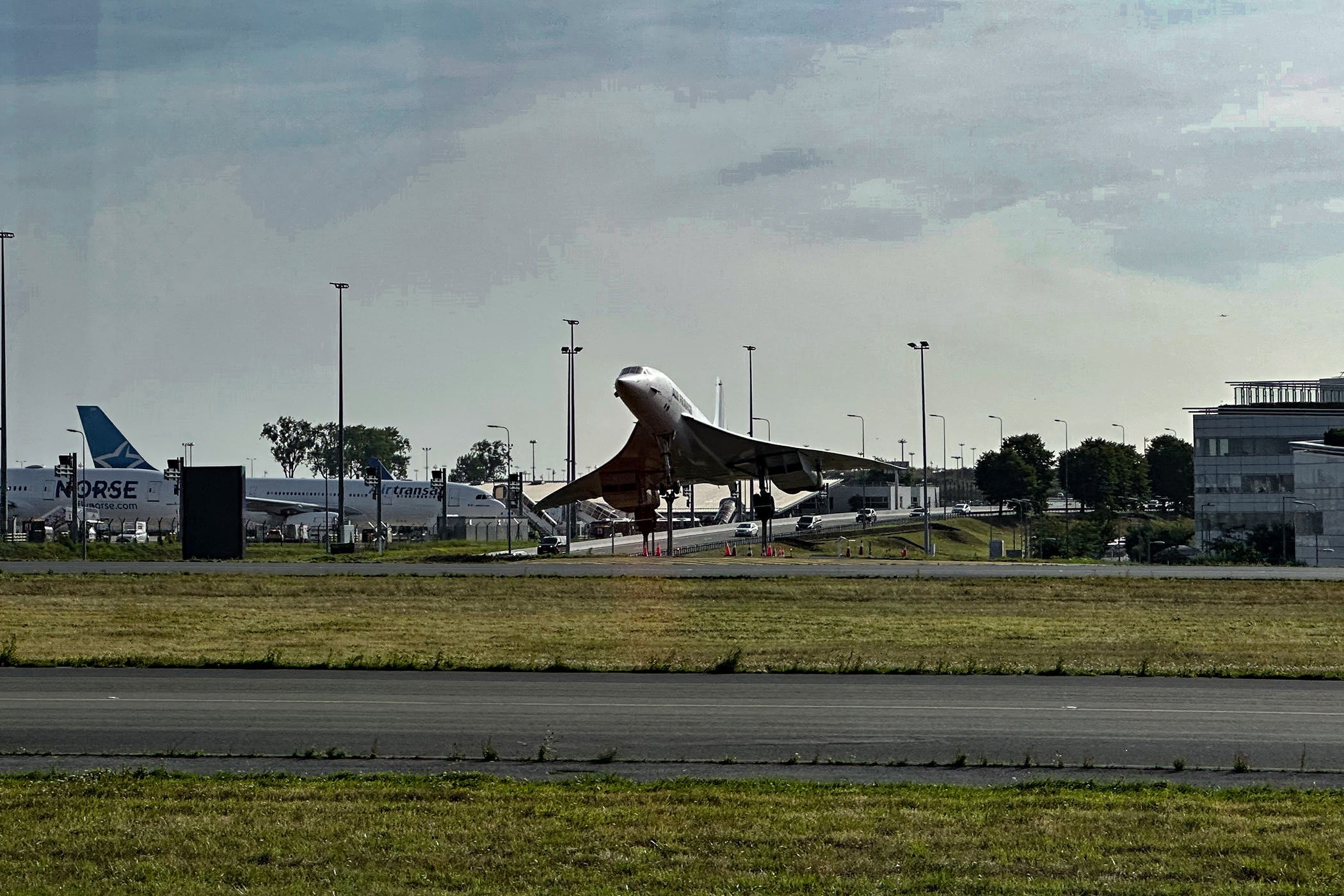 French Concorde At Paris CDG Airport