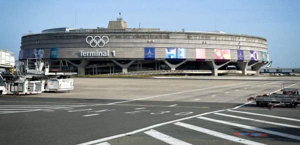 Ugly Concrete Terminal At Paris CDG Airport