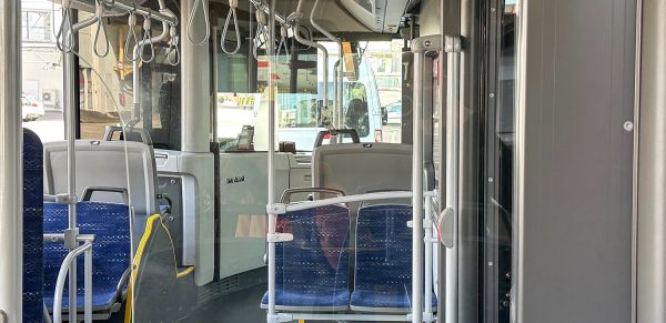 Terminal Transfer Shuttle Bus Interior