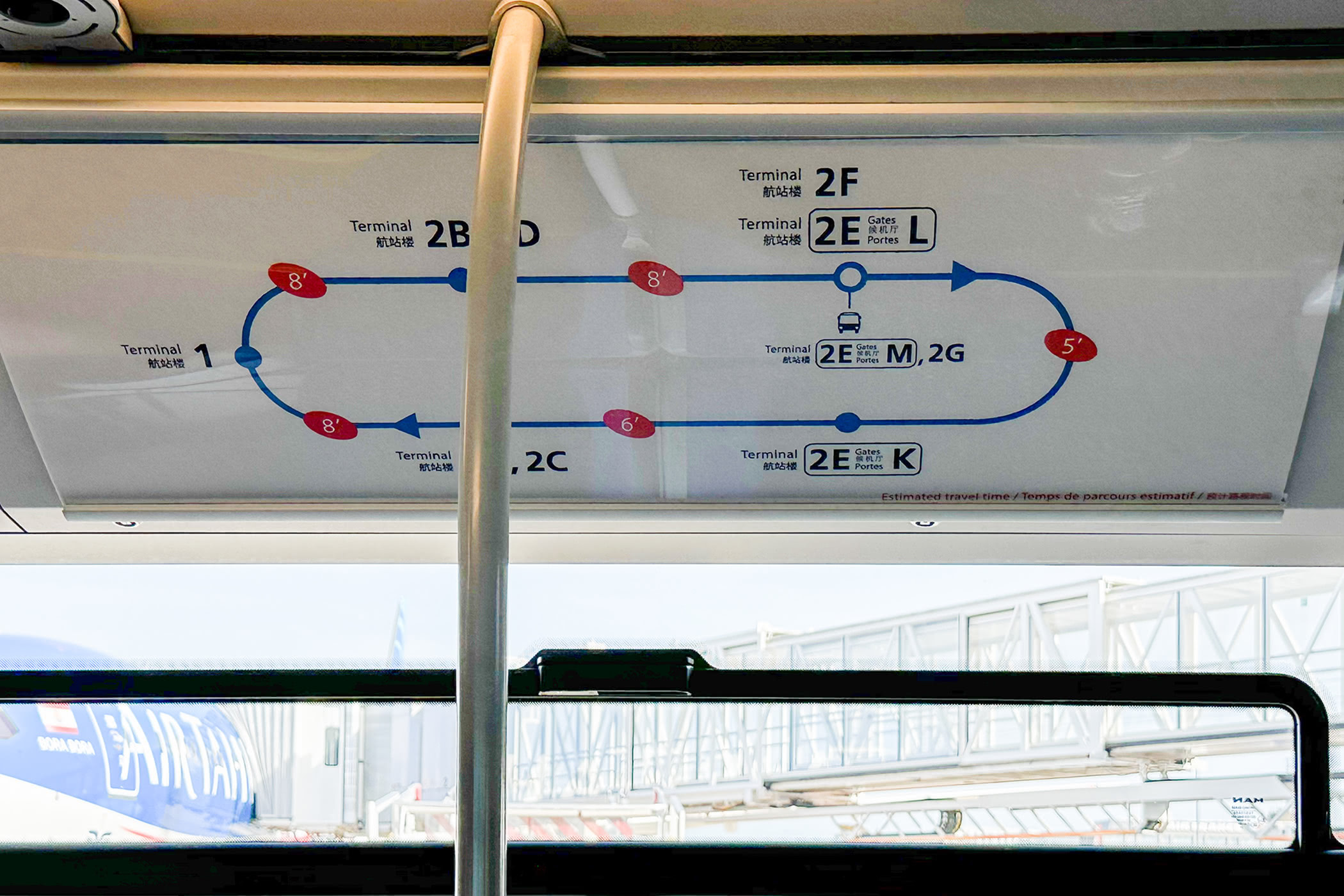 Shuttle Map In Bus