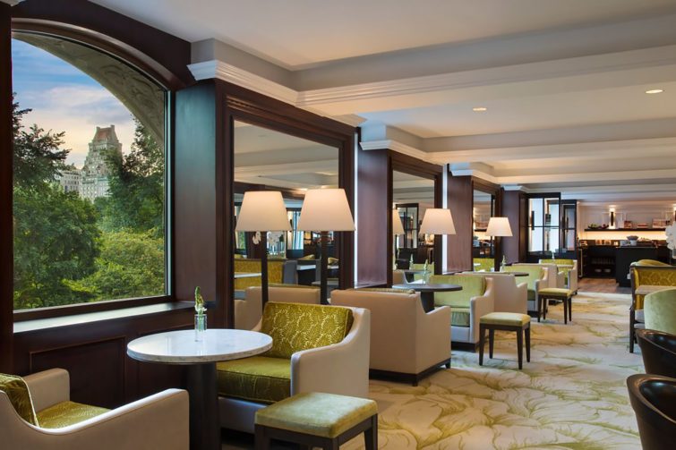 Ritz-Carlton New York Central Park Club Lounge