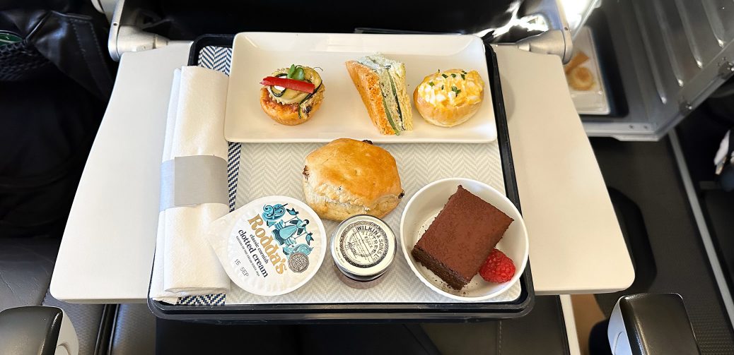 British Airways Club Europe Afternoon Tea