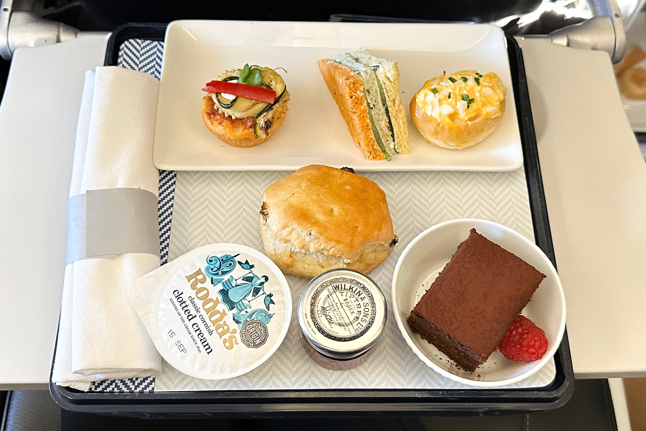 British Airways Vegetarian Afternoon Tea