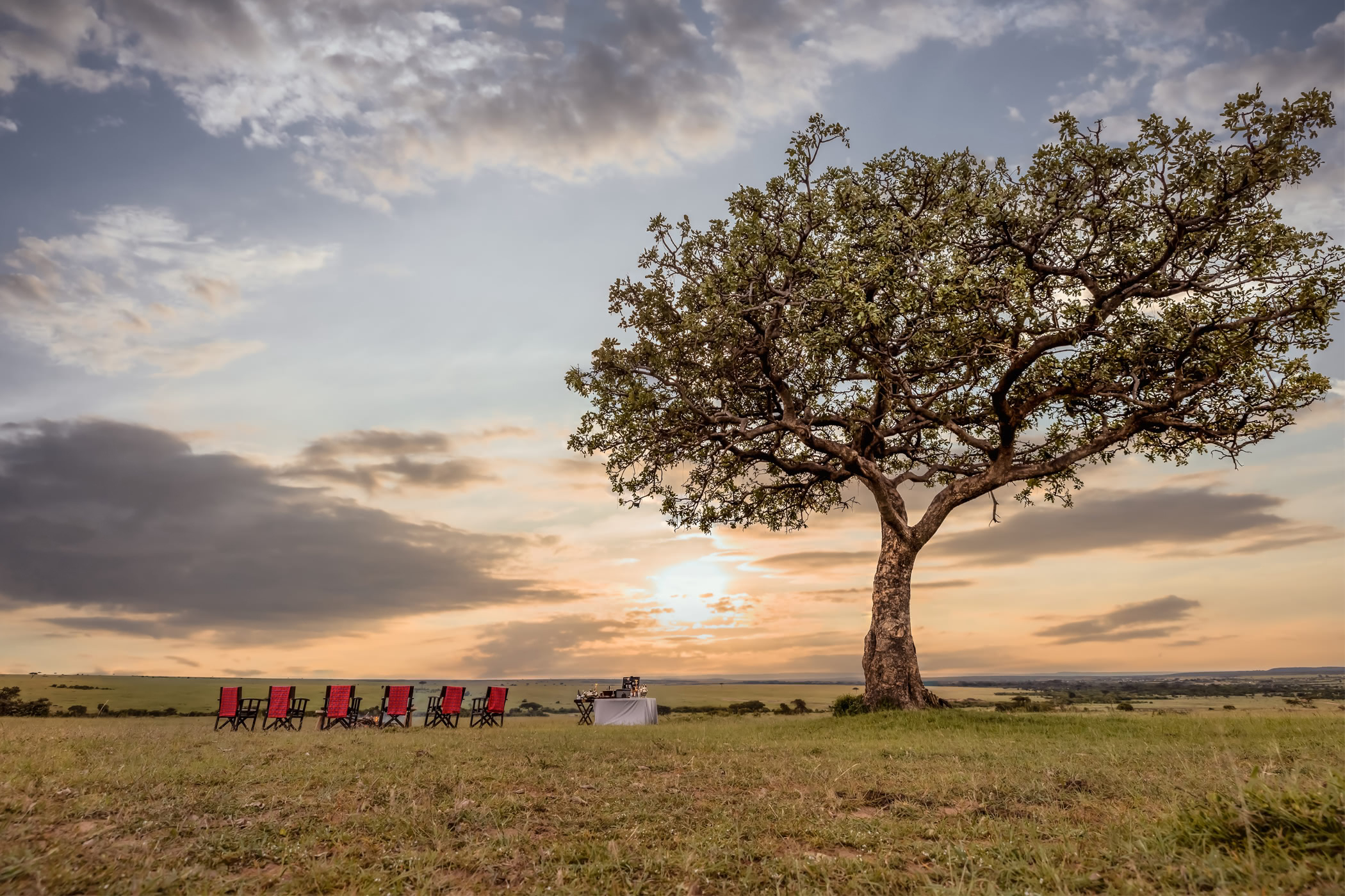 JW Marriott Masai Mara Lodge Sunset Safari