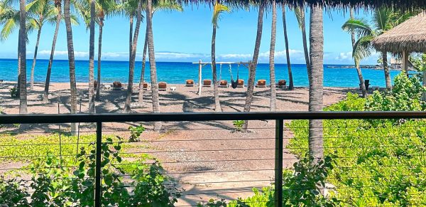 Rosewood Kona Village View From Guest Room Lanai