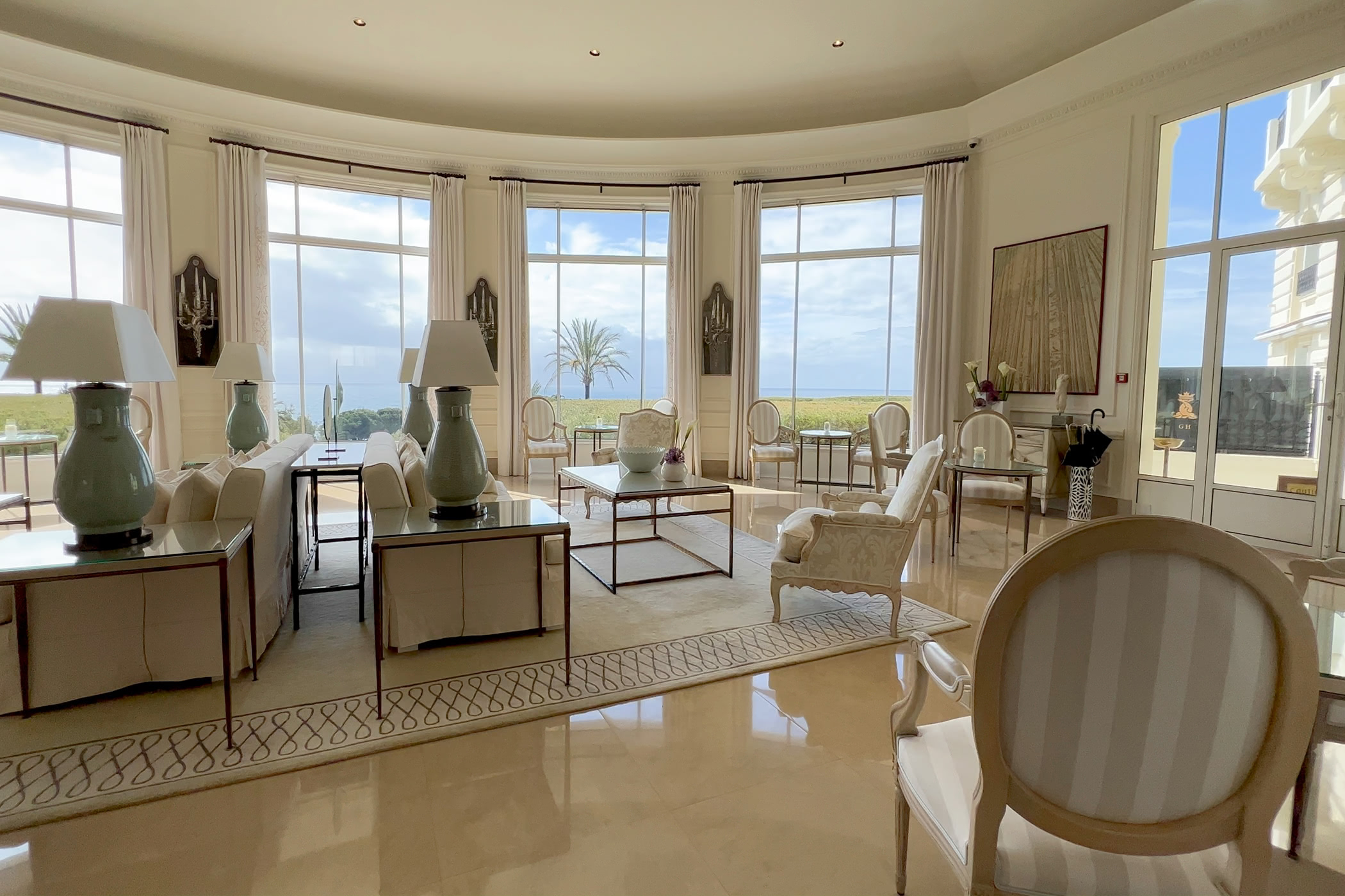 Grand Hotel Du Cap Ferrat Four Seasons Lobby Panaroma