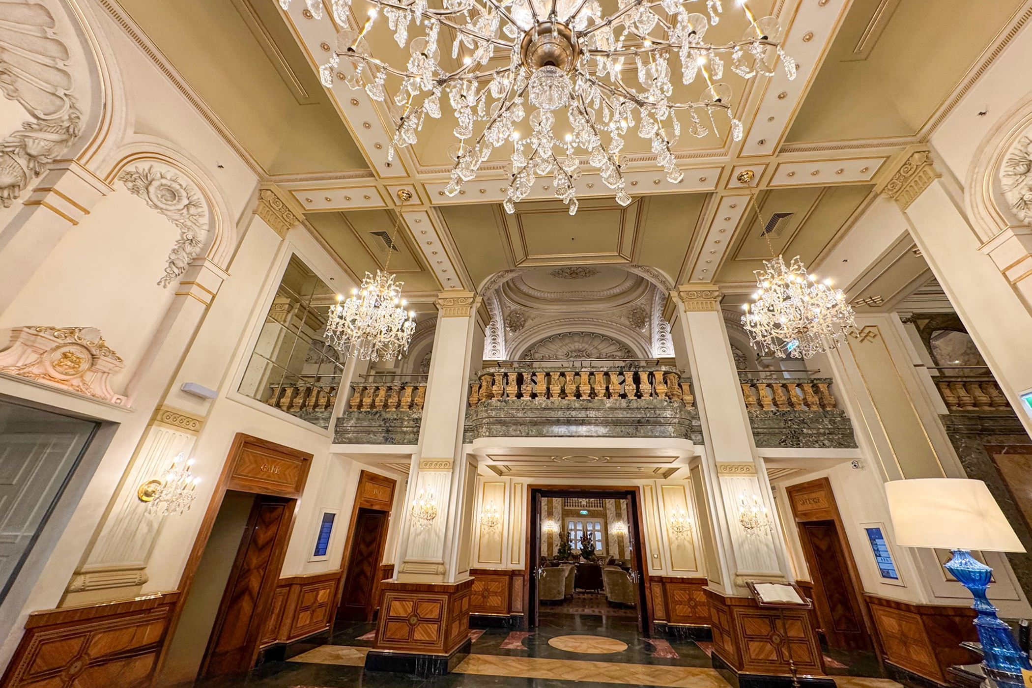 Hotel Imperial Vienna Lobby Ceiling