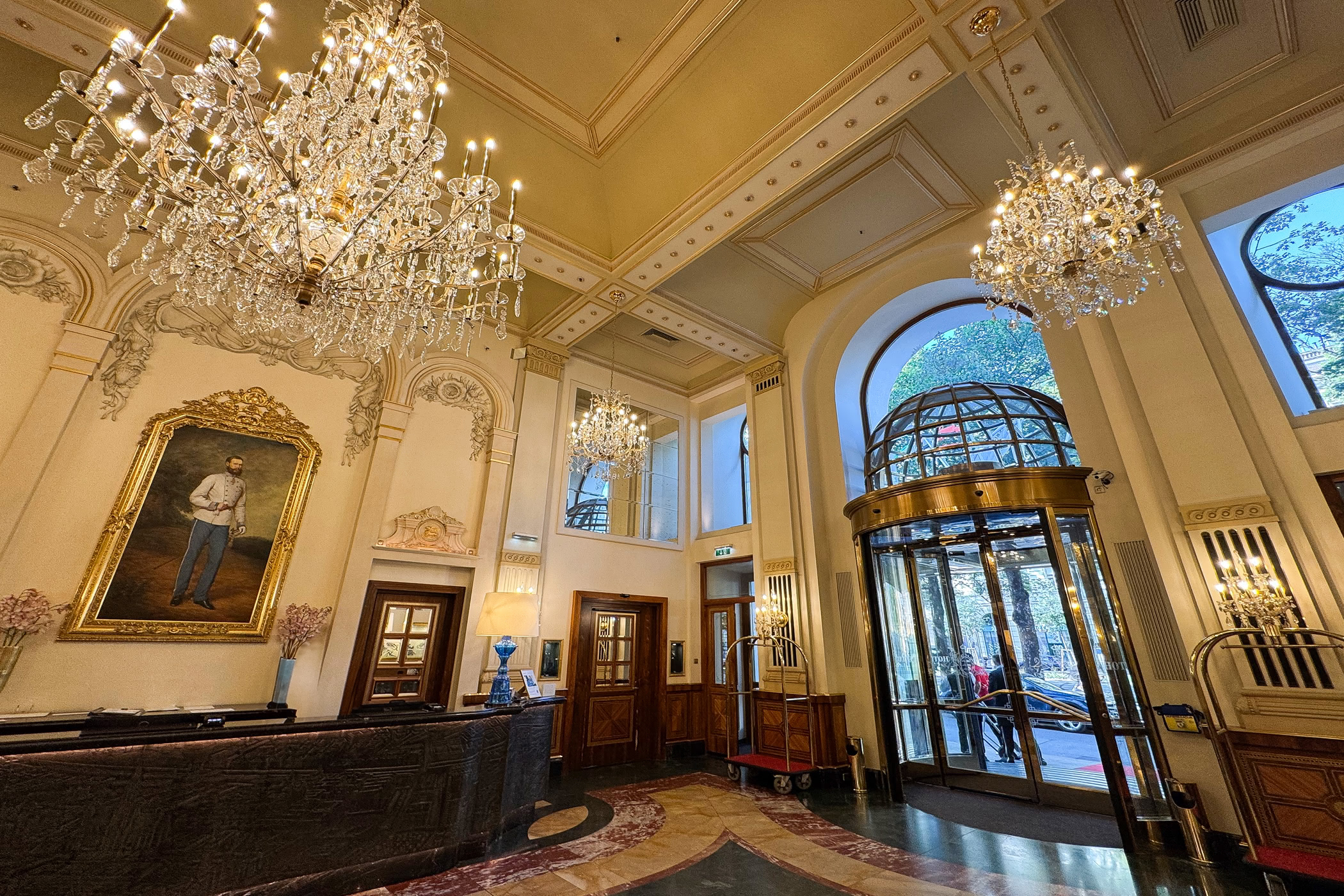 Hotel Imperial Vienna Lobby Entrance