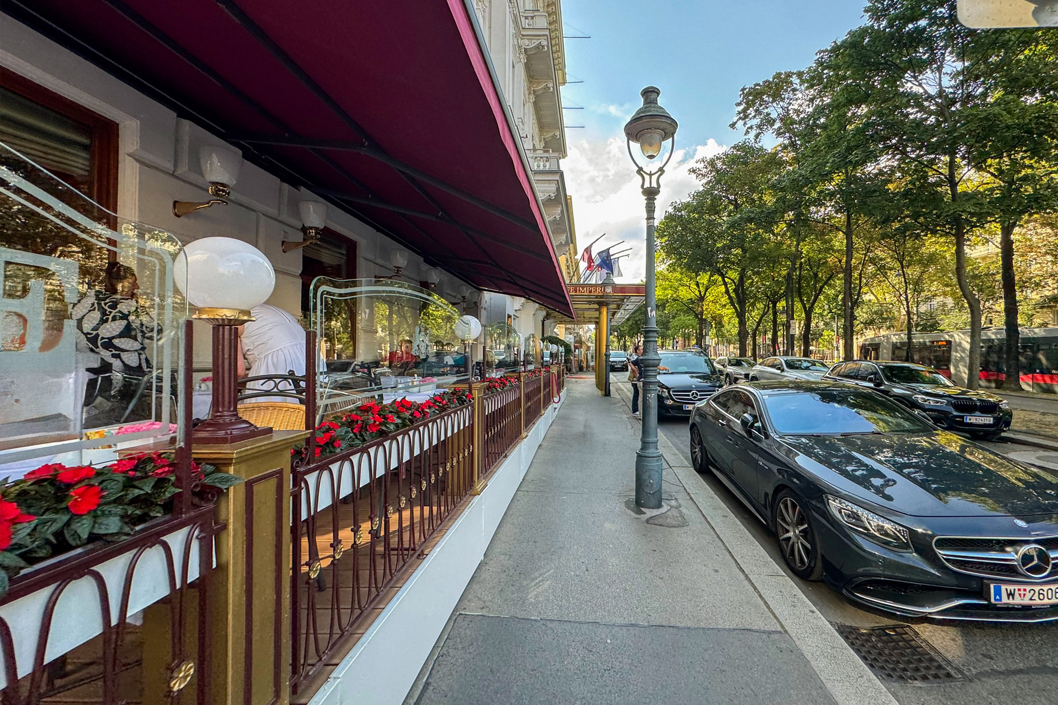 Hotel Imperial Vienna Restaurant Terrace