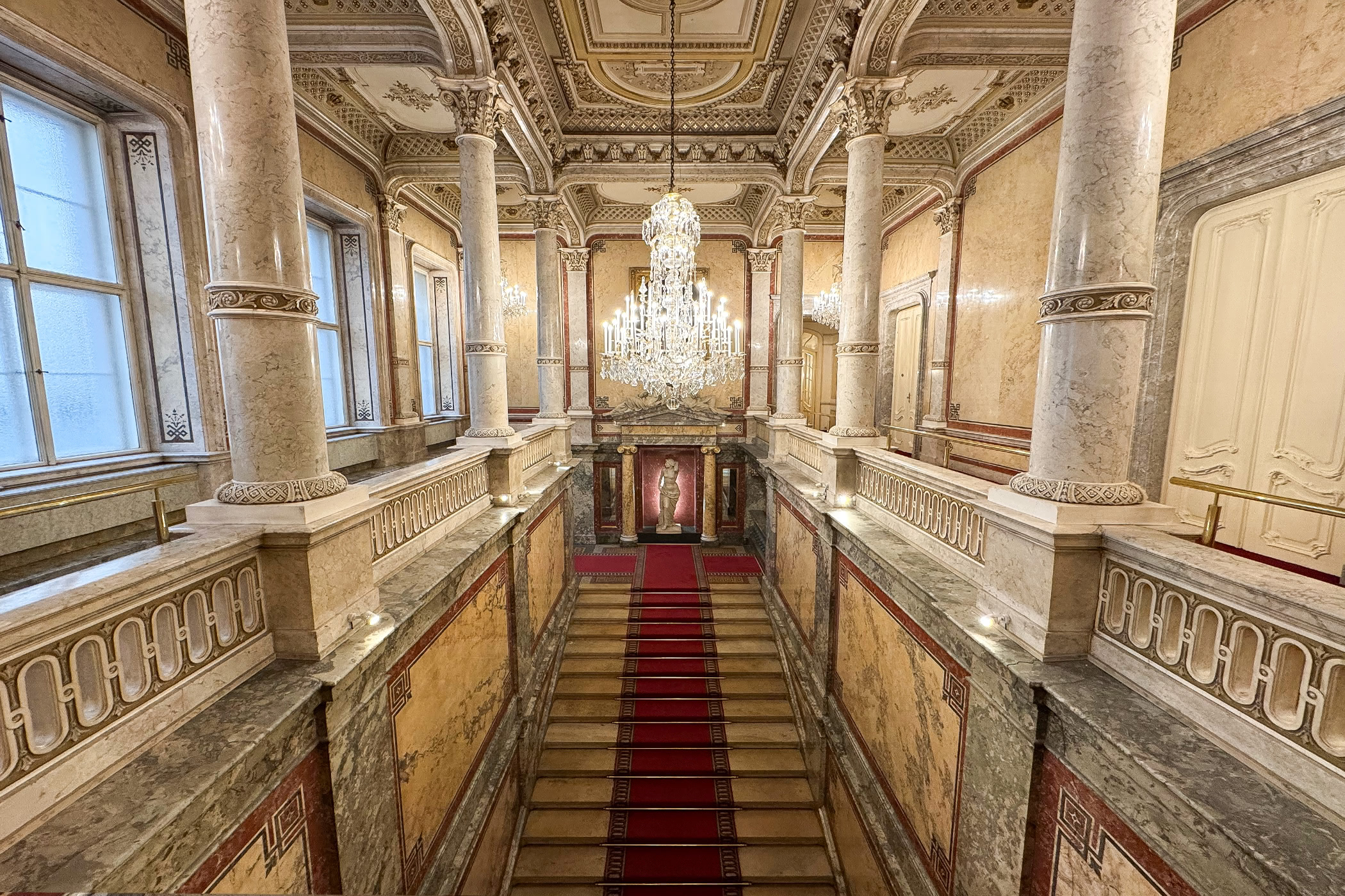 Hotel Imperial Vienna Stairs Above