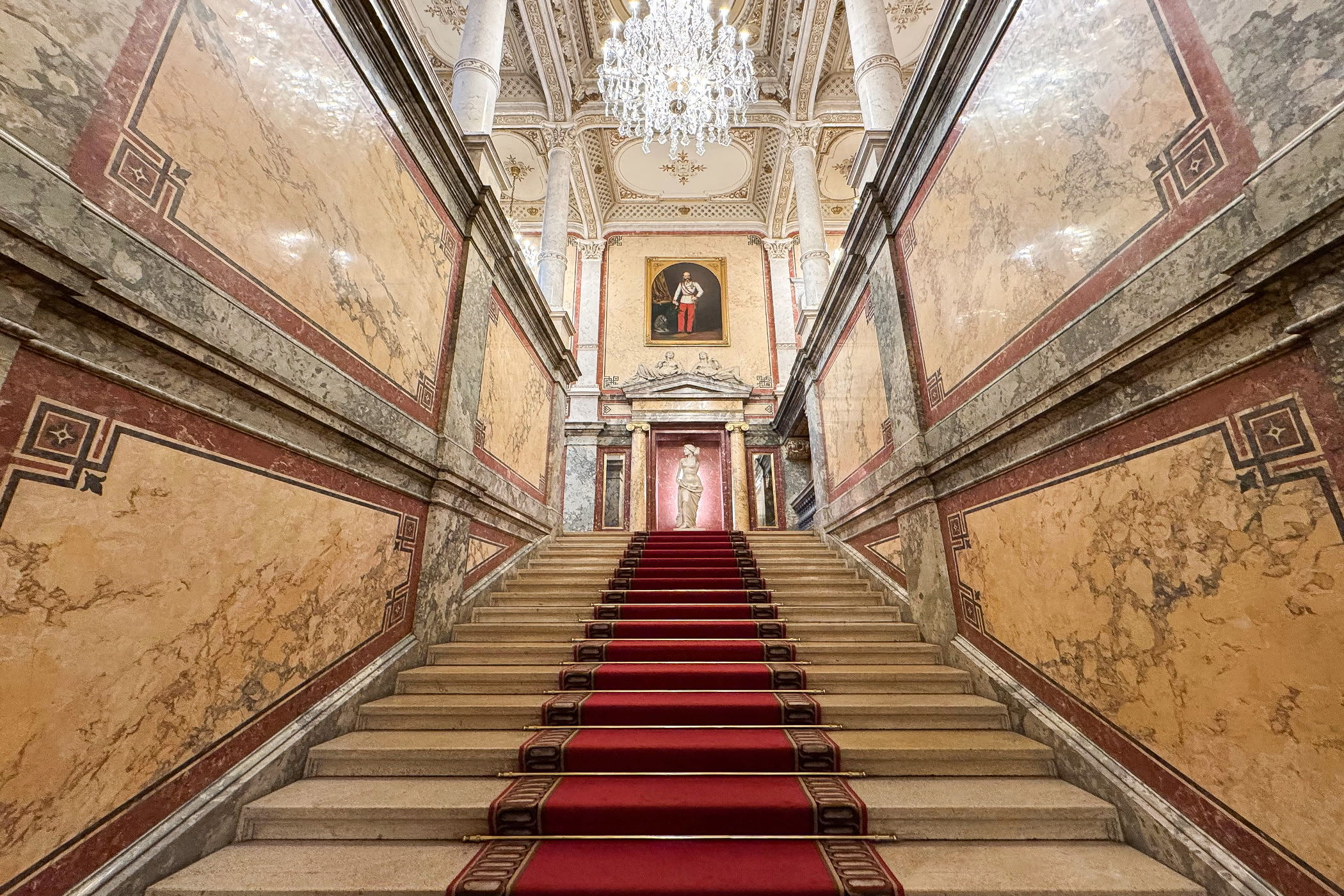 Hotel Imperial Vienna Stairs Below