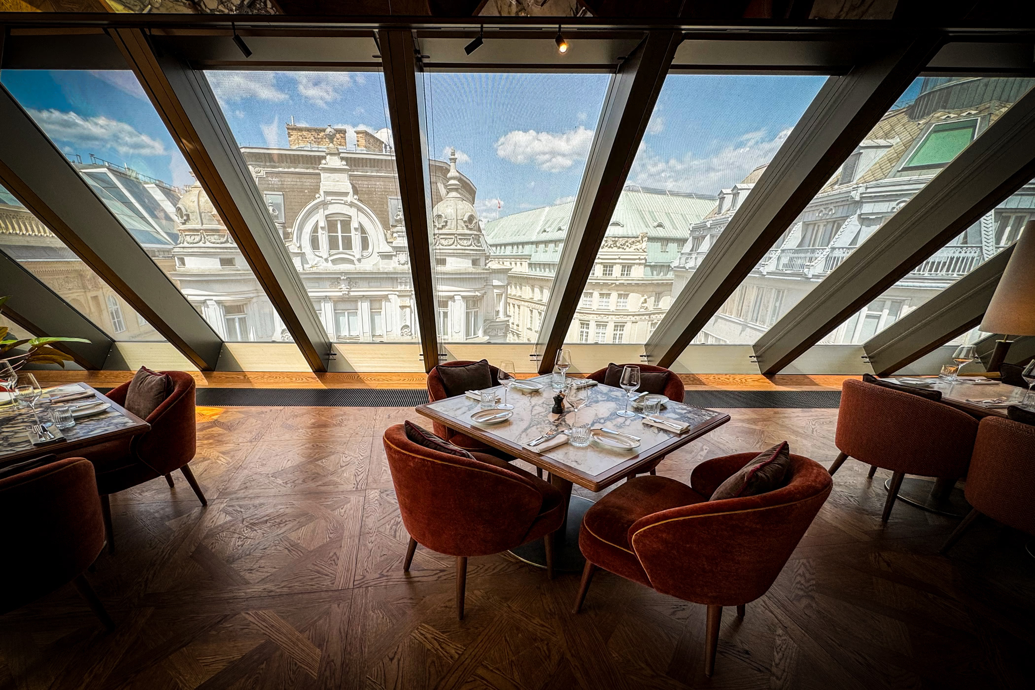 Rosewood Vienna Restaurant View