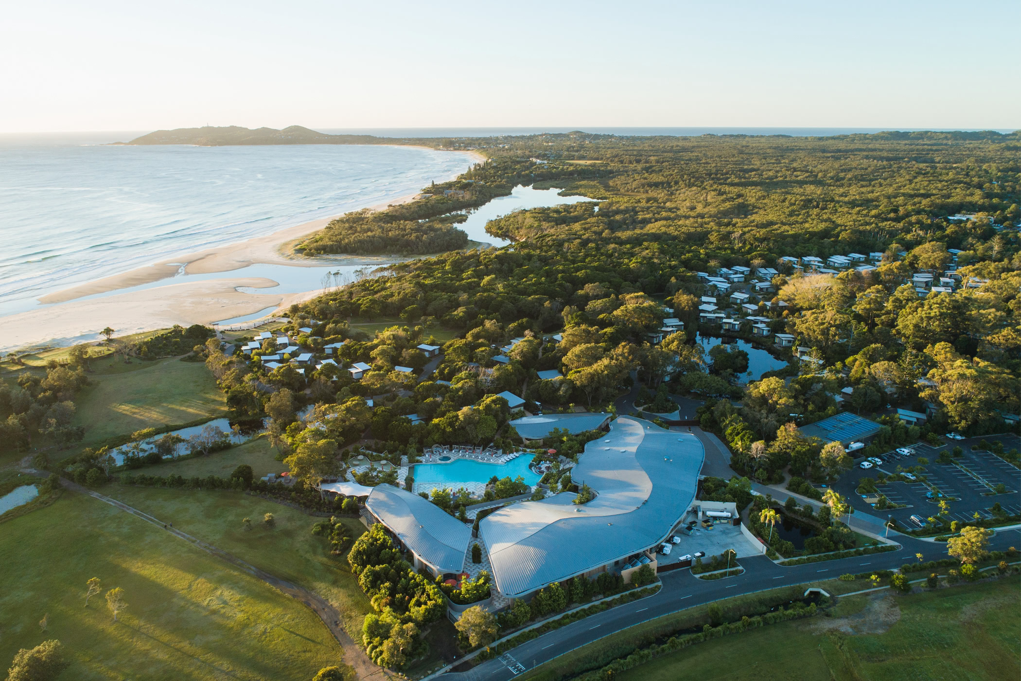 Elements of Byron Aerial View