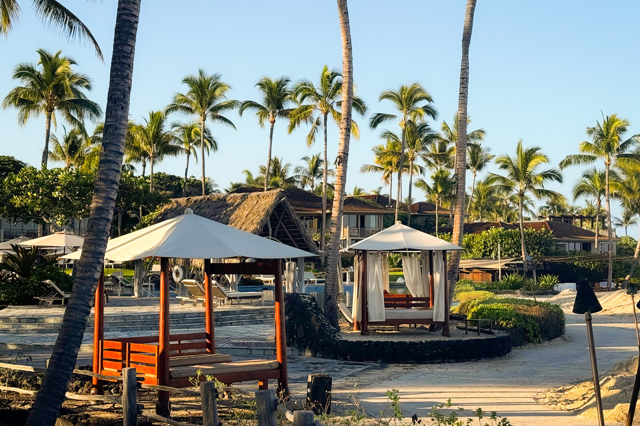 Four Seasons Hualalai Cabanas