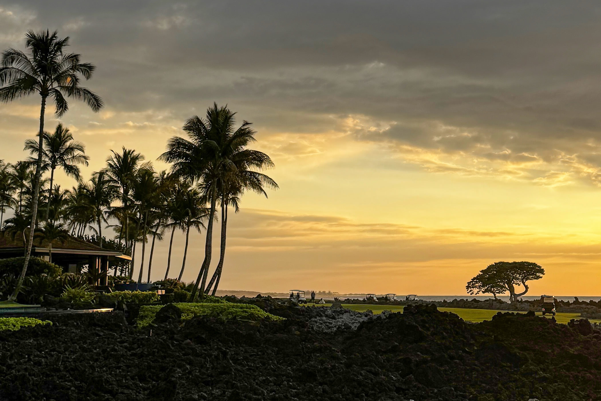 Four Seasons Hualalai Golf Course Sunset