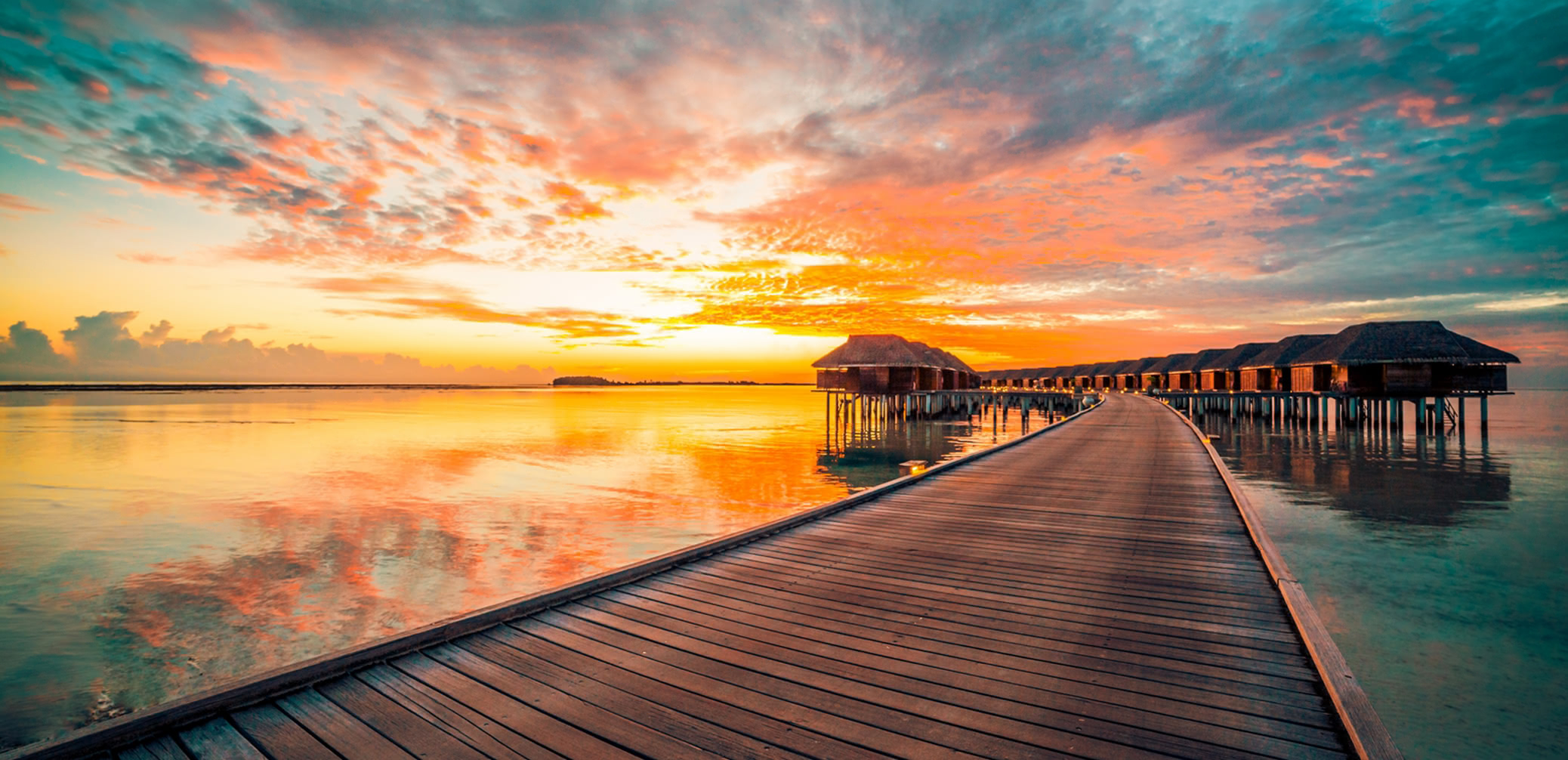 Lux South Ari Atoll Maldives Sunset