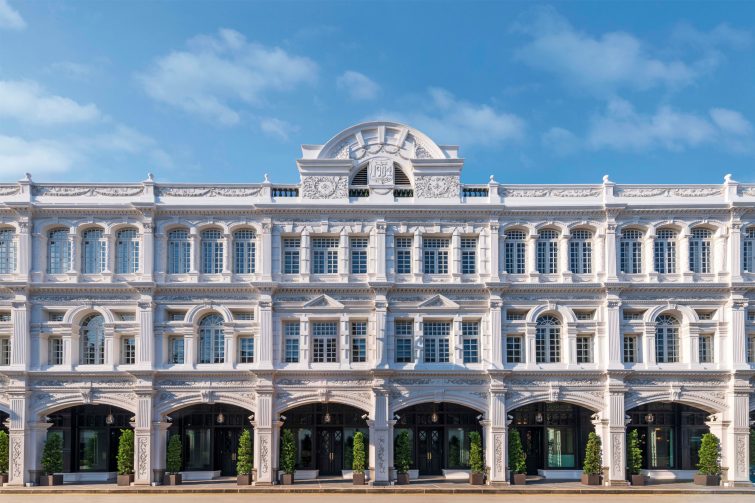 The Capitol Kempinski Hotel Singapore Stamford House Facade