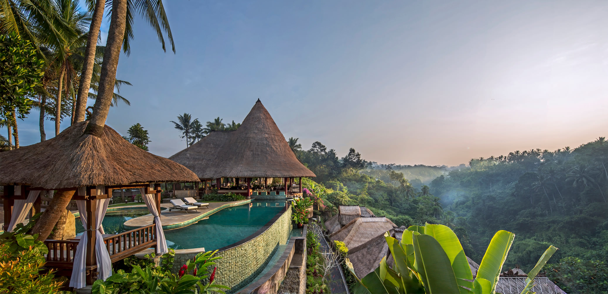 Viceroy Bali Main Pool Side View