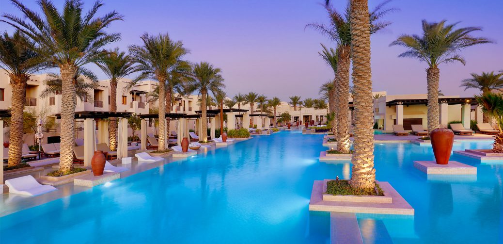 Al Wathba A Luxury Collection Desert Resort & Spa Pool Side Wide