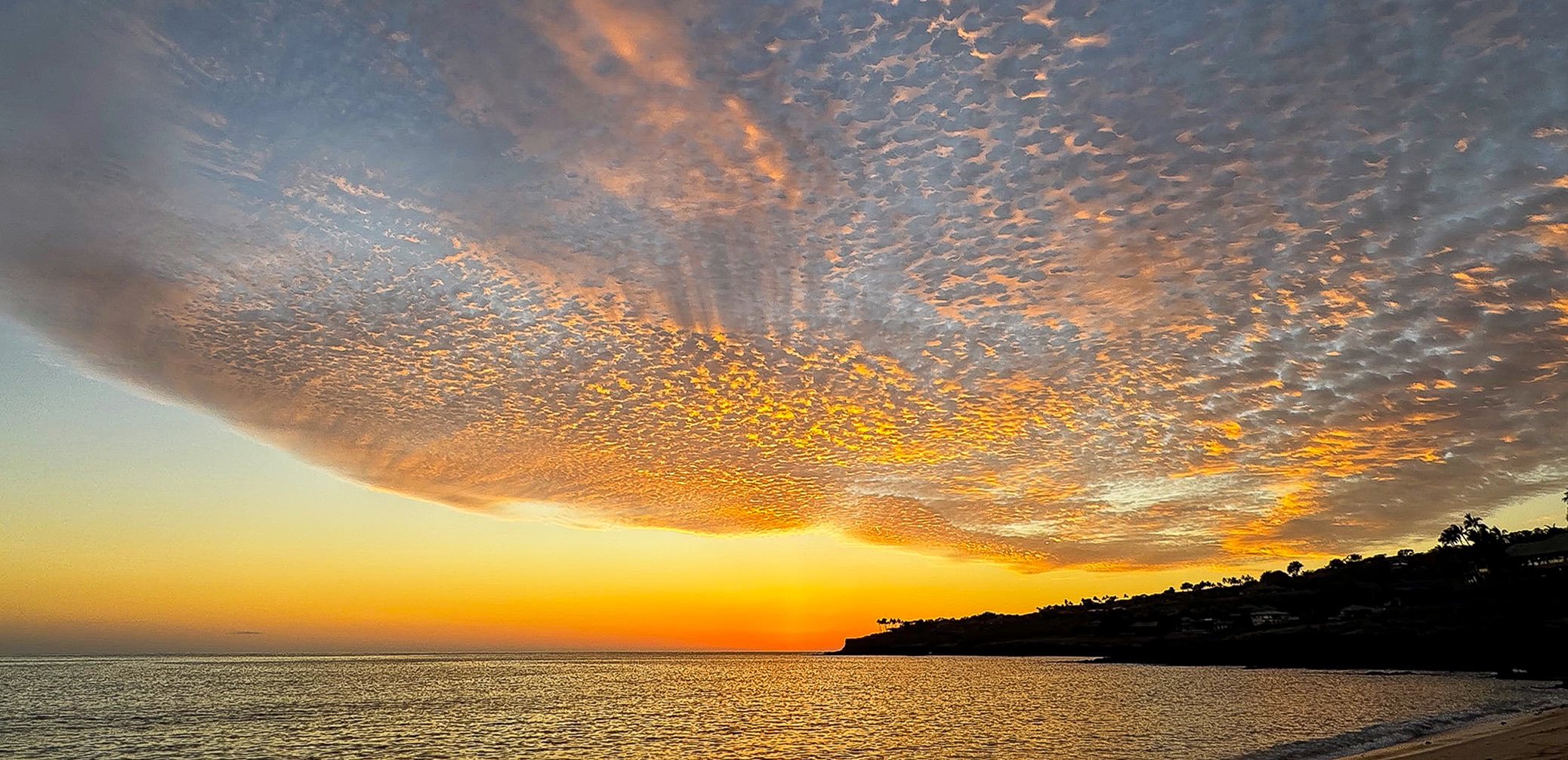 Four Seasons Lanai Sunset Over Ocean Header