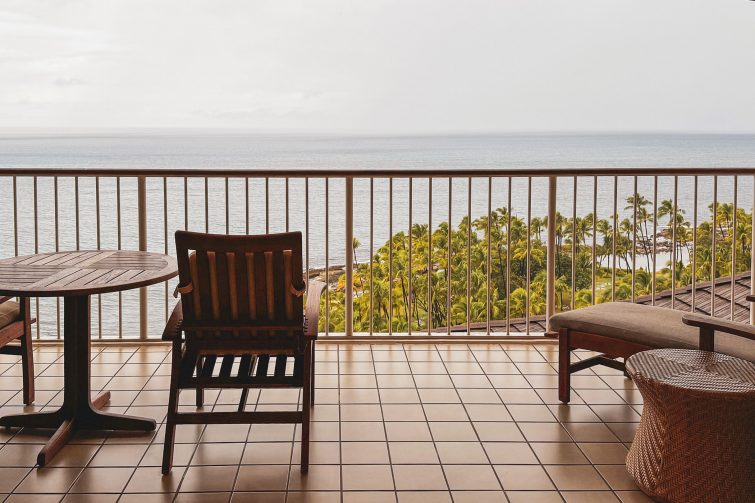 Four Seasons Oahu Oceanfront Balcony