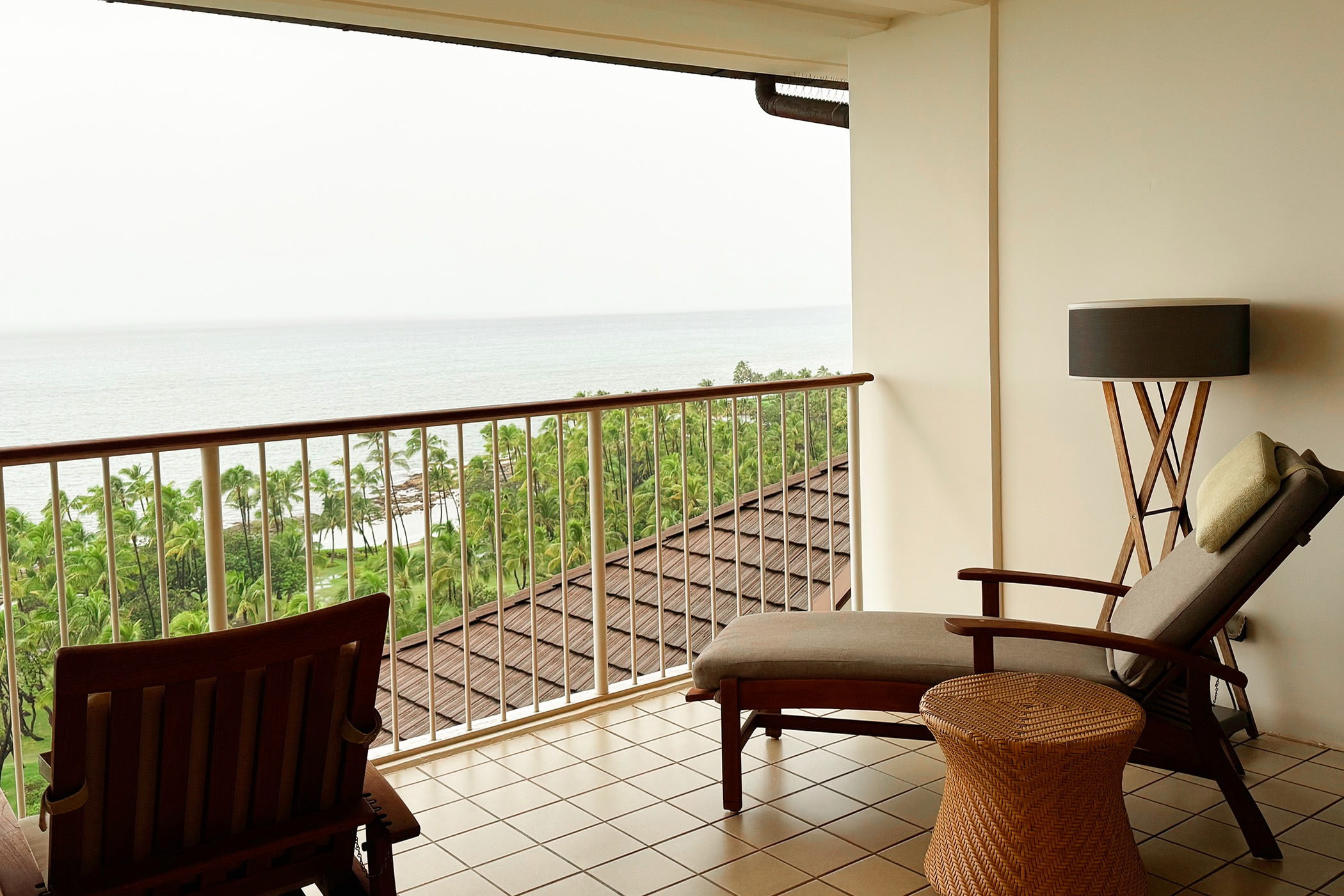 Four Seasons Oahu Oceanfront Room Balcony