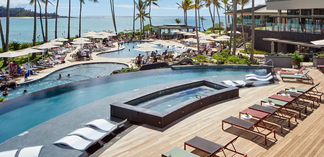 Ritz Carlton Turtle Bay Pool Deck